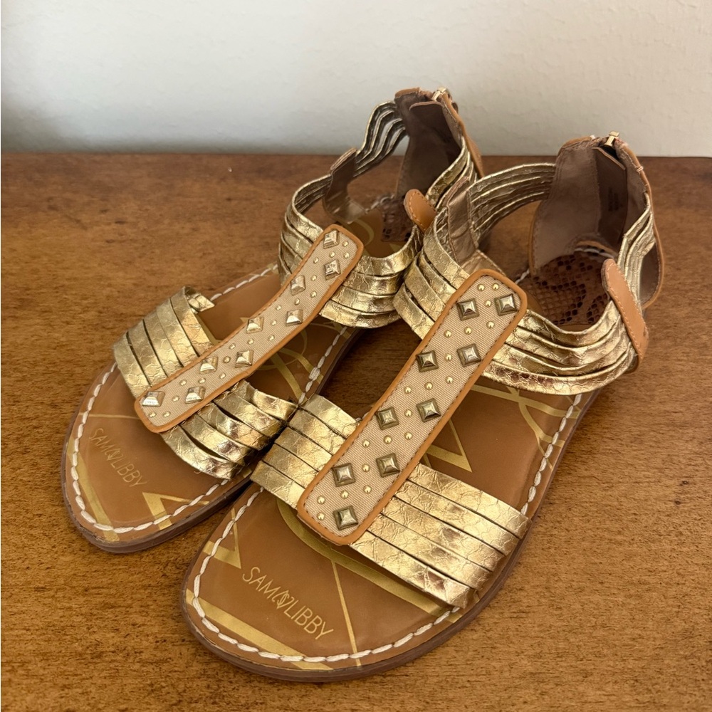 Sam & Libby Women’s Gladiator Sandals sz 9.5
